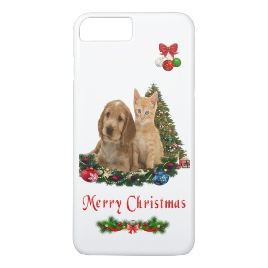 子犬と子猫iPhone 8/7プラスのケース Case-Mate iPhoneケース (裏面)