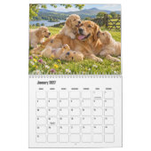 子犬と犬の風景カレンダー カレンダー (1月 2027)
