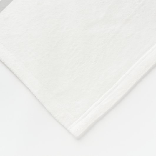 子犬と白のイタリアングレイハウンドと名前をカスタムする フリースブランケット (角)