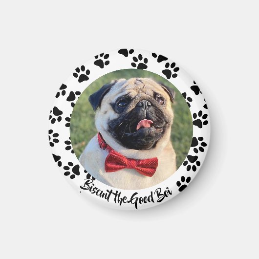 子犬にする マグネット (正面)