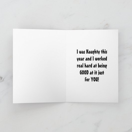 子犬のいけなクリスマス恋愛 シーズンカード (内部)