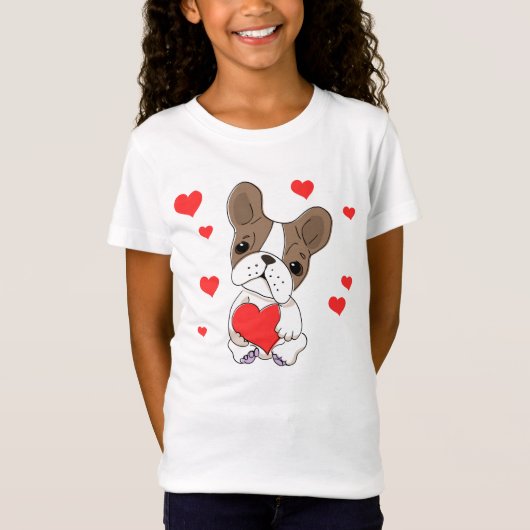 子犬のような愛 Tシャツ (正面)