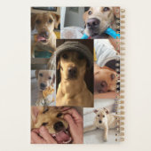 子犬のアジェンダ プランナー手帳 (裏面)