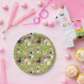 子犬のイースターコレクション ペーパープレート (パーティー)