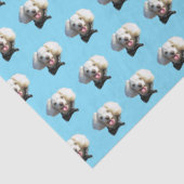 子犬のカスタム写真パターン 薄葉紙 (詳細)