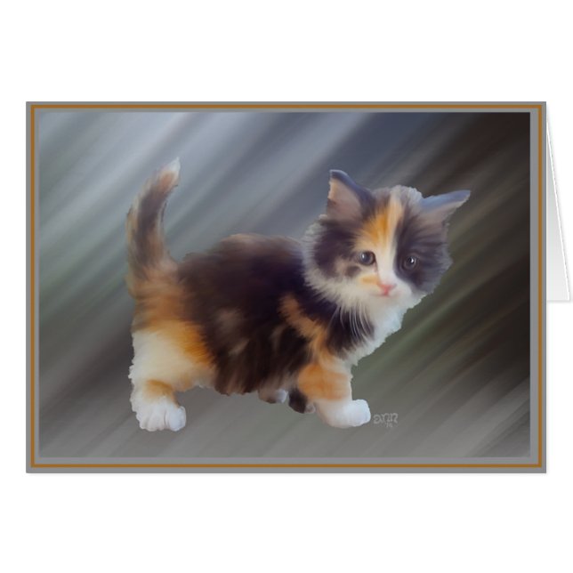 子犬のカードキティ8 (正面横)