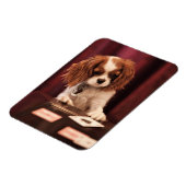子犬のカ遊ード マグネット (左側)