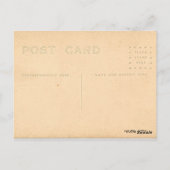 子犬のキス – はがき (裏面)