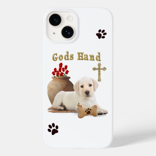 子犬のキリスト教 Case-Mate iPhoneケース (裏面)