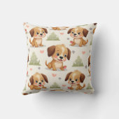 子犬のクッション枕 クッション (裏面)