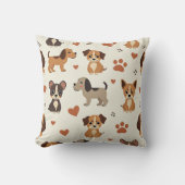 子犬のクッション クッション (正面)