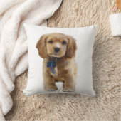子犬のコカースパニエル犬 クッション (ブランケット)
