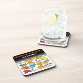 子犬のコルクのコースター コースター (右側)