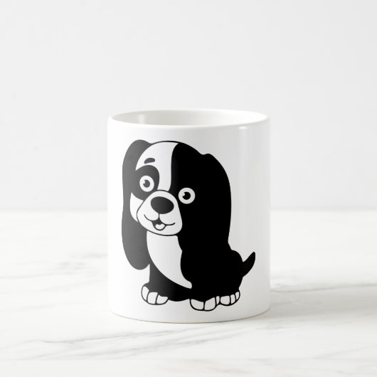 子犬のコーヒーマグ コーヒーマグカップ (中央)