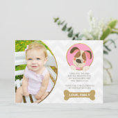 子犬のサンキューカード写真 サンキューカード (スタンド正面)