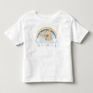 子犬のスクービードゥー"非常に愛らしい" トドラーTシャツ