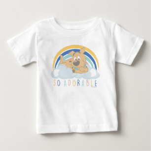 子犬のスクービードゥー"非常に愛らしい" ベビーTシャツ