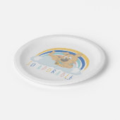 子犬のスクービードゥー"非常に愛らしい" ペーパープレート (アングル)