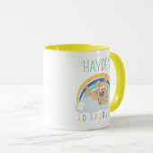 子犬のスクービードゥー"非常に愛らしい" マグカップ (正面右)