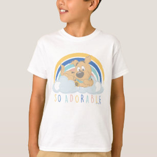 子犬のスクービードゥー"非常に愛らしい" Tシャツ