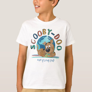 子犬のスクービードゥー「1つのグルービーアップ」 Tシャツ