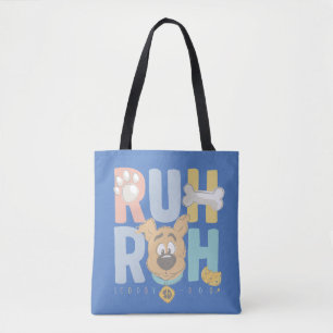 子犬のスクービードゥー"Ruh Roh" トートバッグ