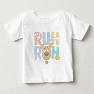 子犬のスクービードゥー"Ruh Roh" ベビーTシャツ