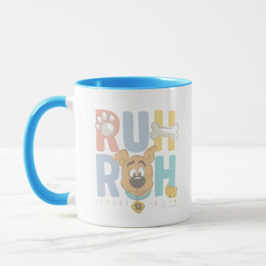 子犬のスクービードゥー"Ruh Roh" マグカップ (左)