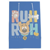 子犬のスクービードゥー"Ruh Roh" ミディアムペーパーバッグ (裏面)