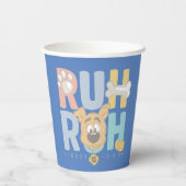 子犬のスクービードゥー"Ruh Roh" 紙コップ (裏面)