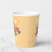 子犬のスクービードゥー"Ruv You" 紙コップ (右)