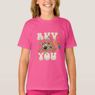 子犬のスクービードゥー"Ruv You" Tシャツ