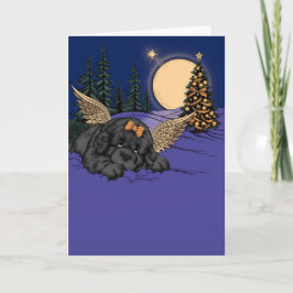 子犬のスノーエンジェル シーズンカード