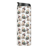 子犬のパグ|の熱望のユニコーンパターン タンブラー (回転右)