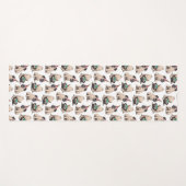 子犬のパグ|の熱望のユニコーンパターン ヨガマット (正面(横))