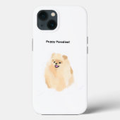 子犬のパラダイスIPhoneケース Case-Mate iPhoneケース (裏面)