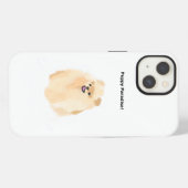 子犬のパラダイスIPhoneケース iPhoneケース (裏面横)