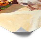 子犬のピン留め ポスター (角)