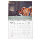 子犬のフォトカレンダー（小） カレンダー (2月 2027)