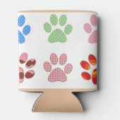 子犬のプリント 缶クーラー (裏面)