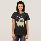 子犬のモップ、パグのための贈り物、球根愛好家クラシックT- Tシャツ (正面フル)