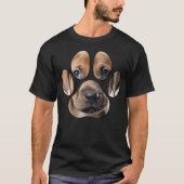 子犬のラブポー Tシャツ (正面)