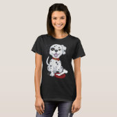 子犬のラブラドール取得 Tシャツ (正面フル)