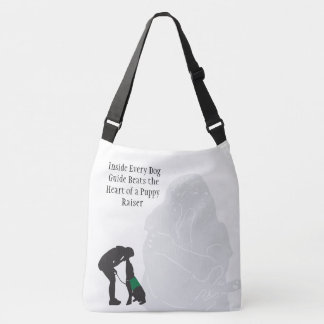 子犬のレイザーの遺体袋 クロスボディバッグ