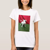 子犬のレックスT型 Tシャツ (正面)