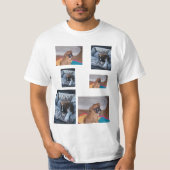 子犬のワイシャツ Tシャツ (正面)