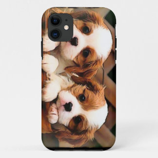 子犬の例 iPhone 11 ケース