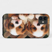 子犬の例 Case-Mate iPhoneケース (裏面(横))