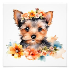 子犬の保育園＆子供部屋のプリント フォトプリント           