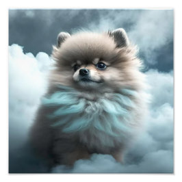 子犬の保育園＆子供部屋のプリント フォトプリント           